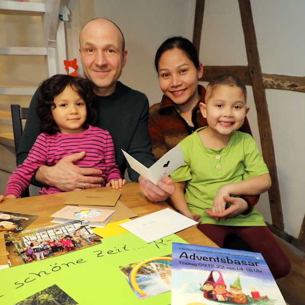 Die Familie Steffen aus Bergisch Gladbach