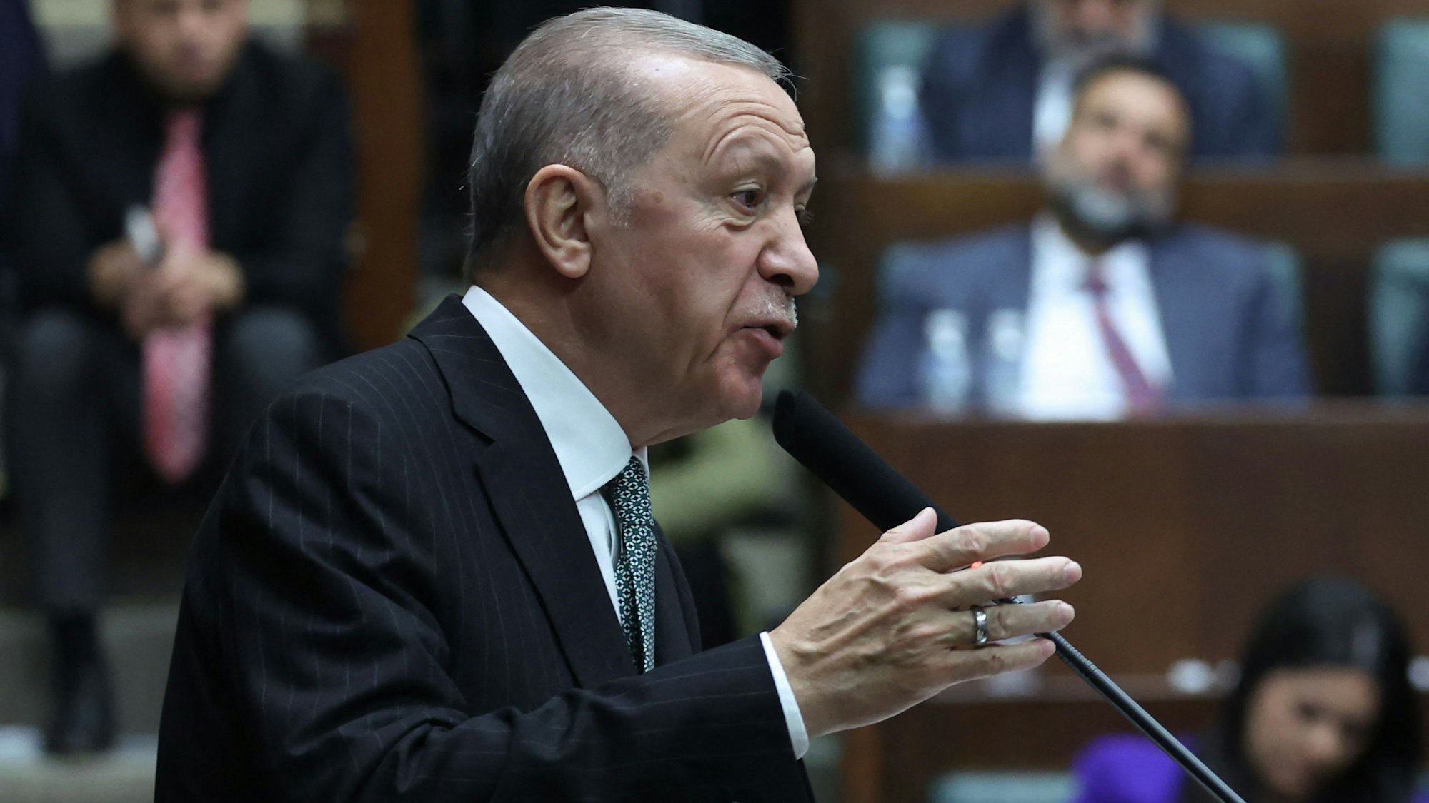 Der türkische Präsident Recep Tayyip Erdogan