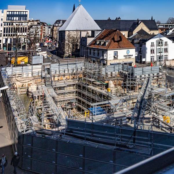 Die ewige Baustelle am Waidmarkt bleibt erhalten.