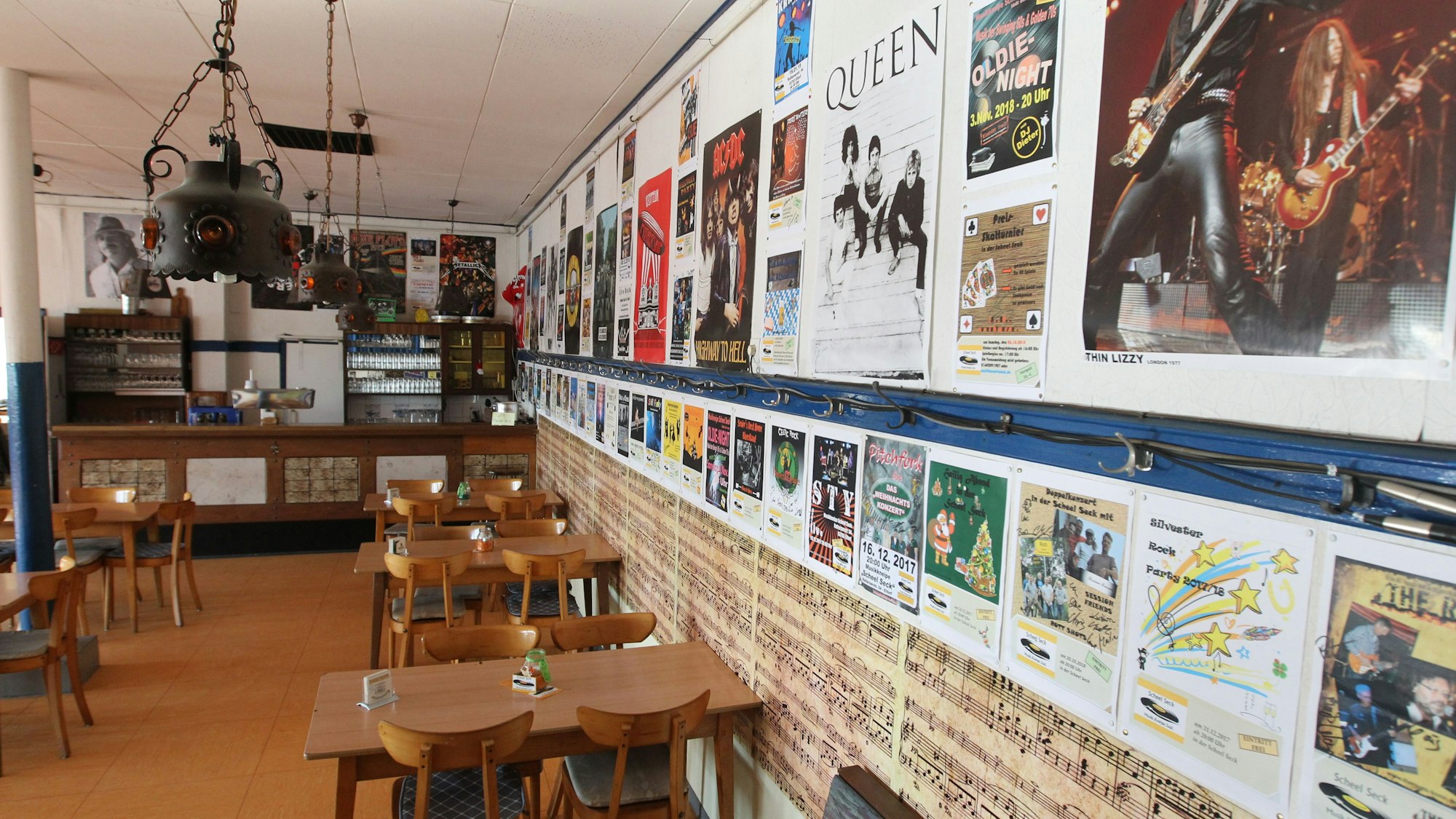 Die Musikkneipe Scheel Sick in Eitorf.