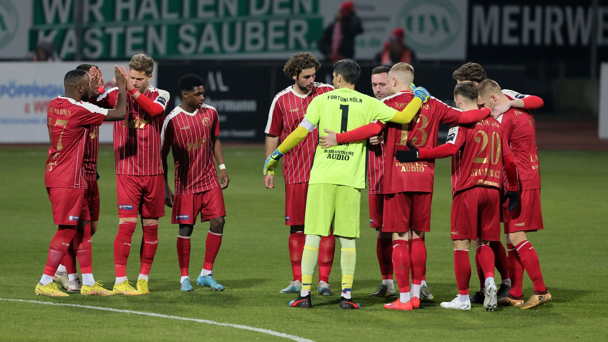 SC Fortuna Köln vs. 1. FC Bocholt, 4.Liga,
(Fortuna), 03.03.2023, Bild: Herbert Bucco