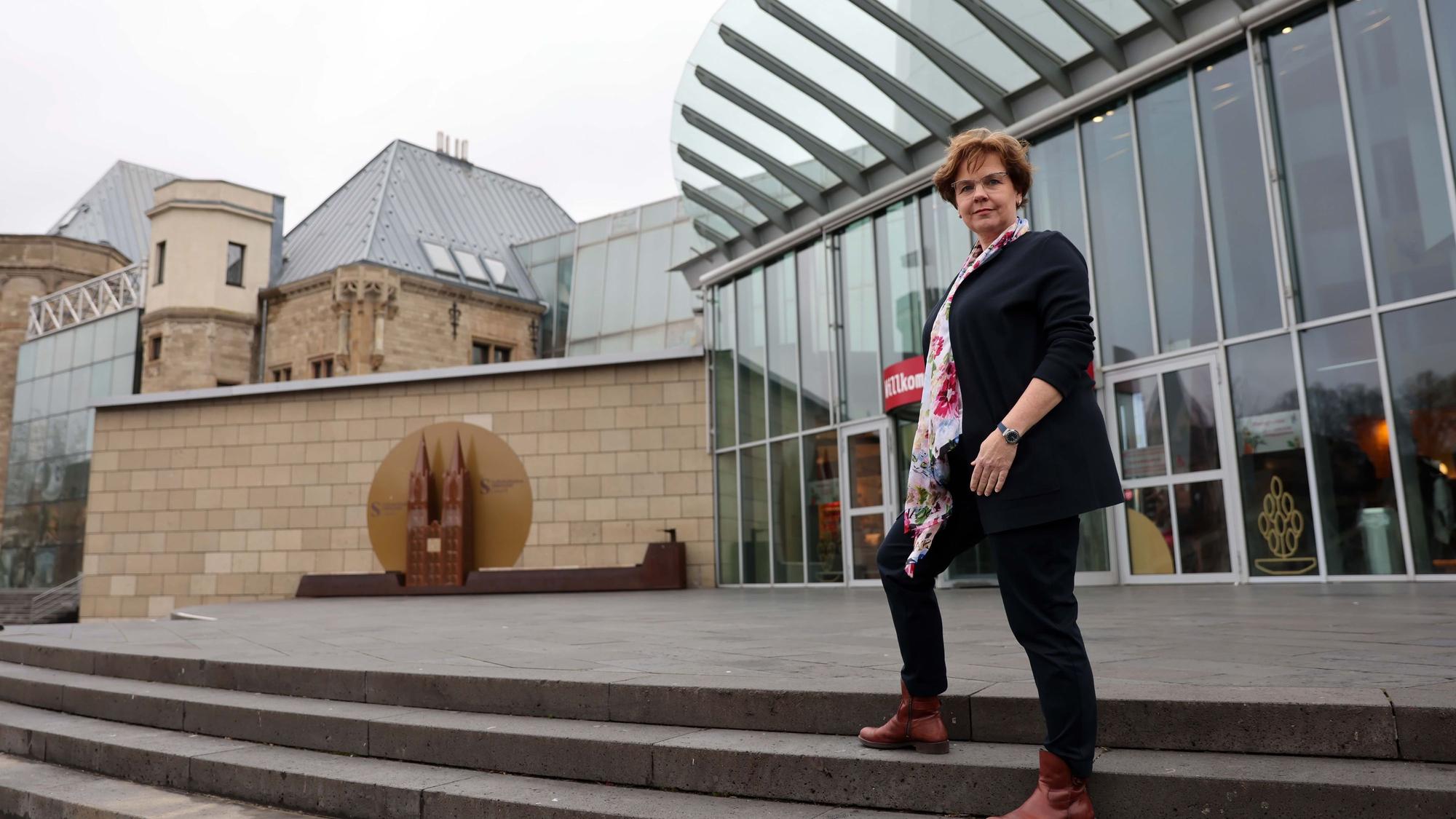 Von Klein auf in der Firma groß geworden: Annette Imhoff kennt die Stollwerck-Historie. Foto: Nabil Hanano