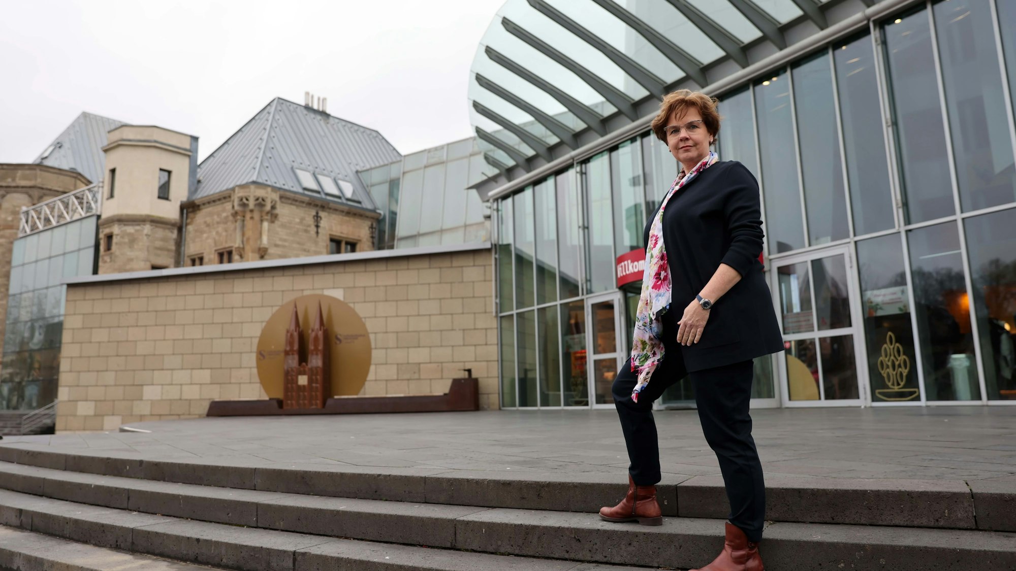 Von Klein auf in der Firma groß geworden: Annette Imhoff kennt die Stollwerck-Historie. Foto: Nabil Hanano