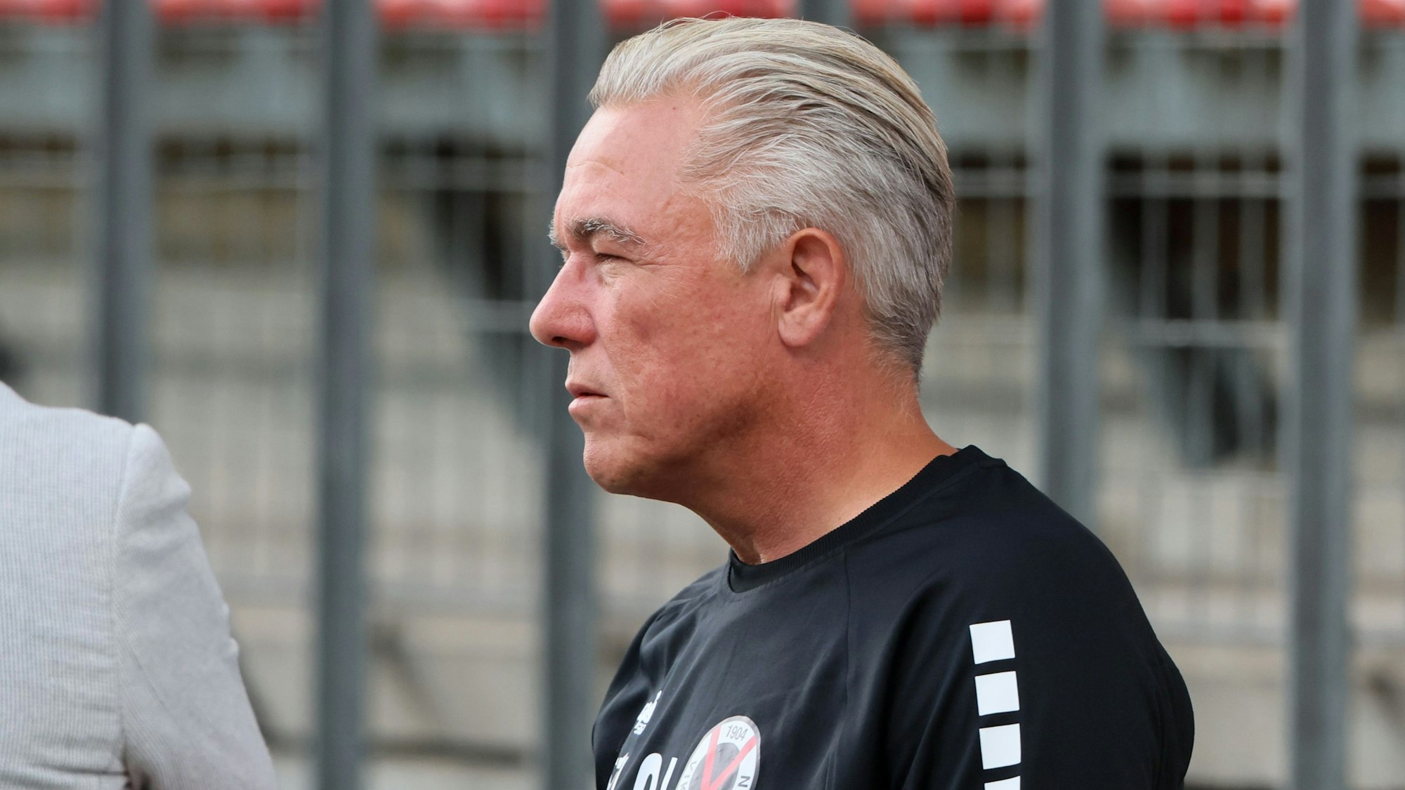 FC Viktoria Köln vs. SV Wehen Wiesbaden, 3. Liga, Olaf Janßen (Viktoria), 06.08.2022, Bild: Herbert Bucco