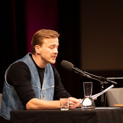 Albrecht Schuch und Marion Brasch lesen bei der lit.Cologne.