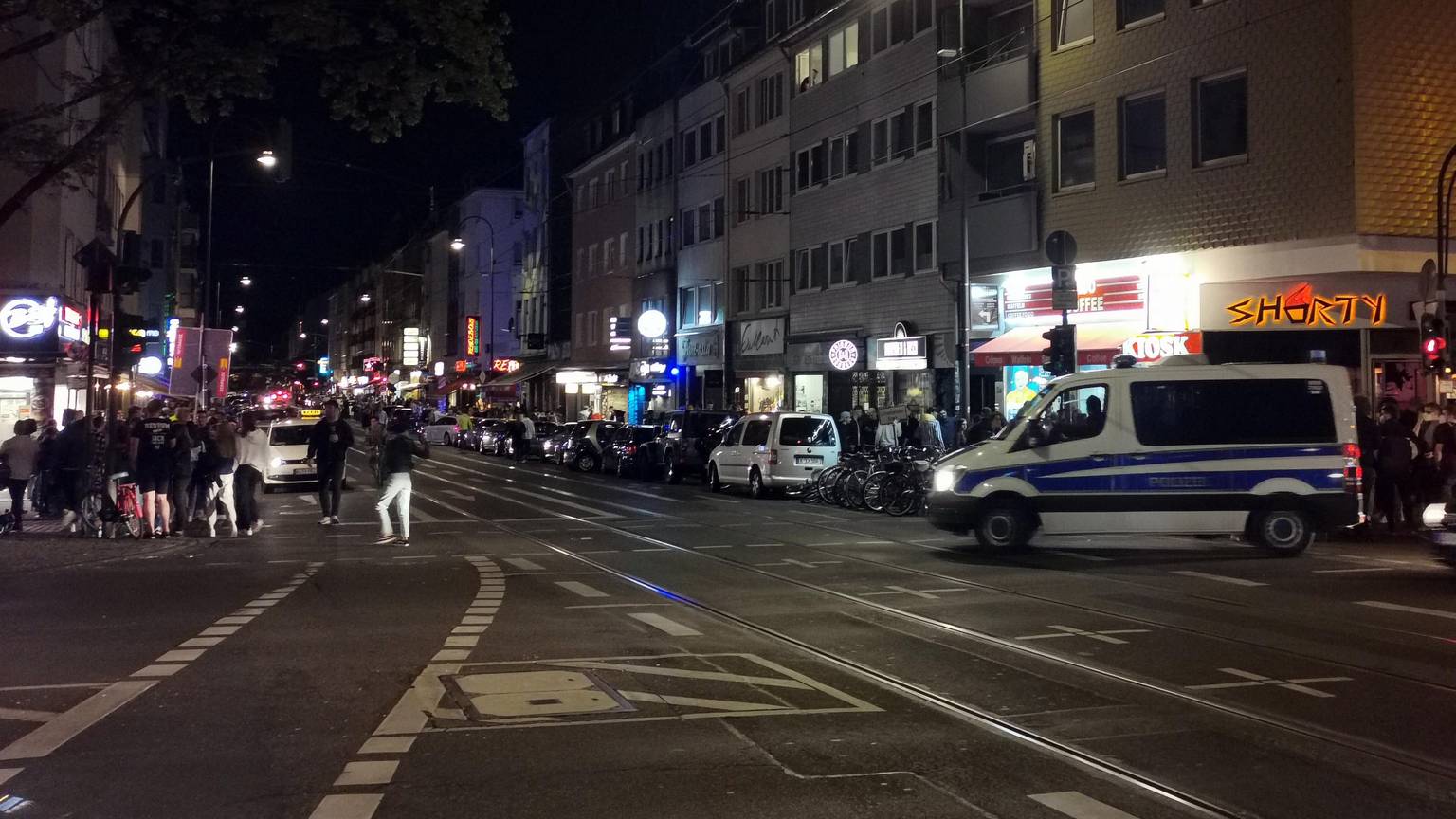 Einsatz auf der Zülpicher Straße