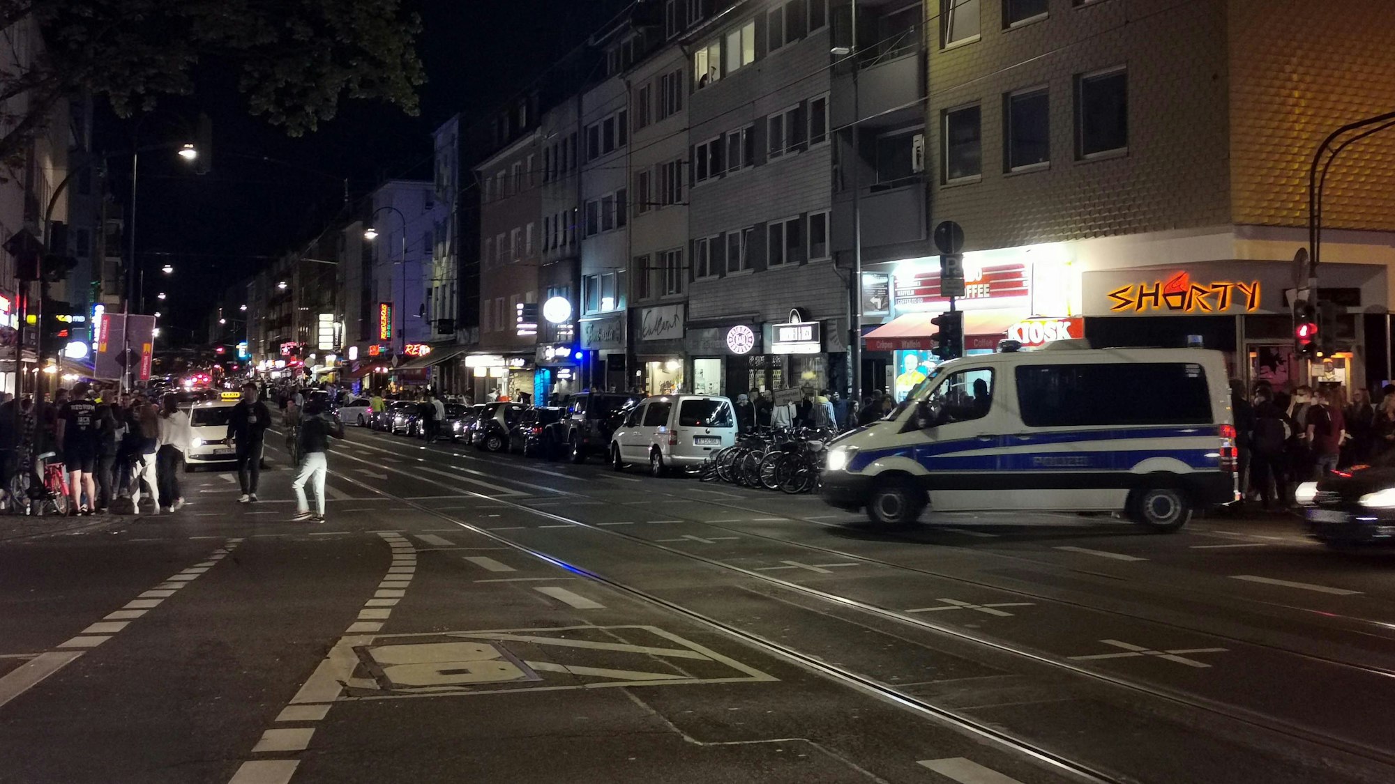 Einsatz auf der Zülpicher Straße