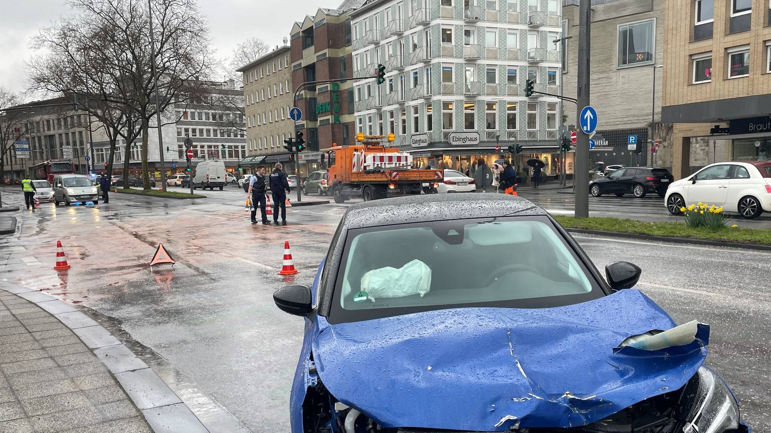 Unfall auf der Nord-Süd-Fahrt
