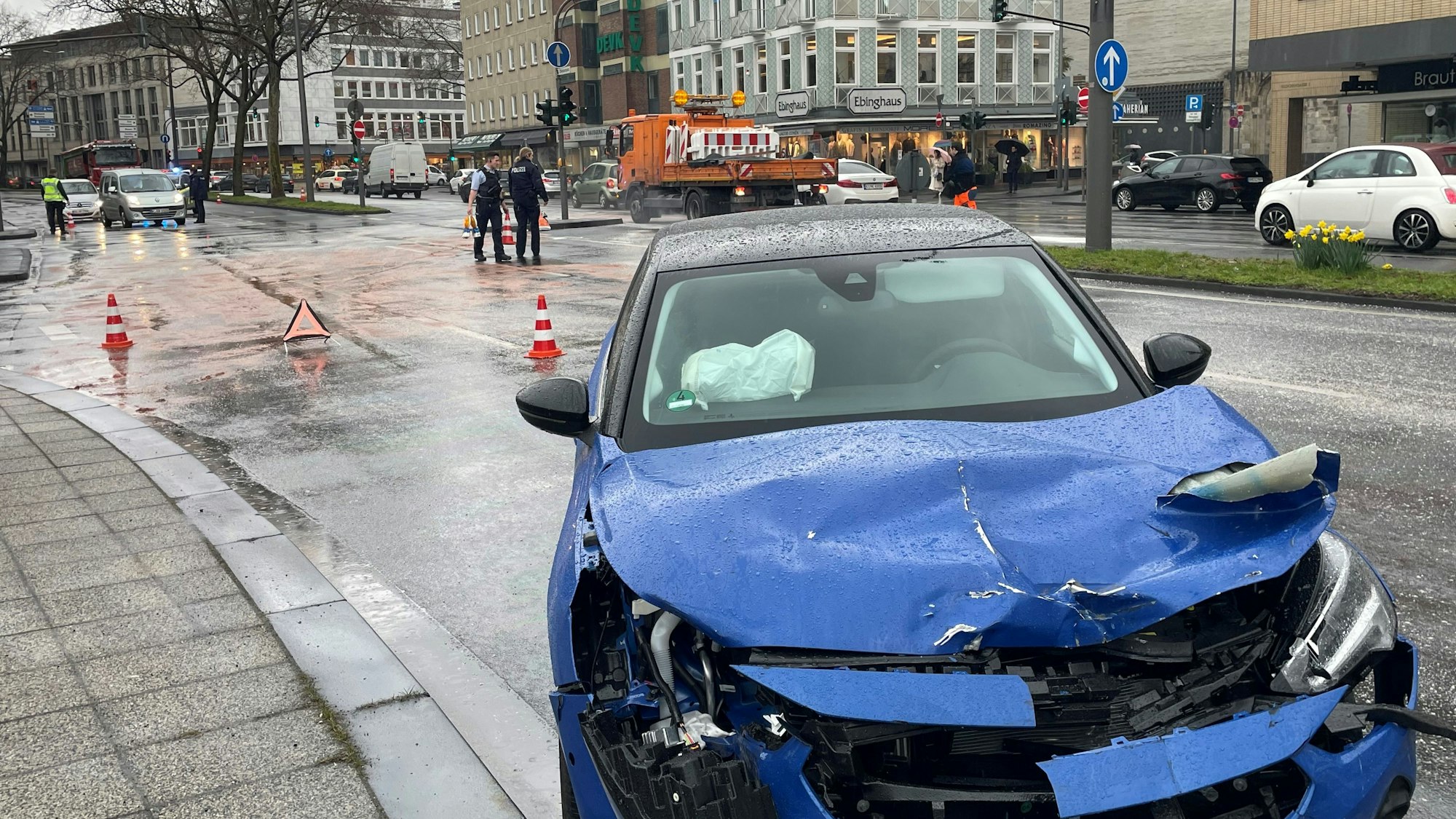 Unfall auf der Nord-Süd-Fahrt