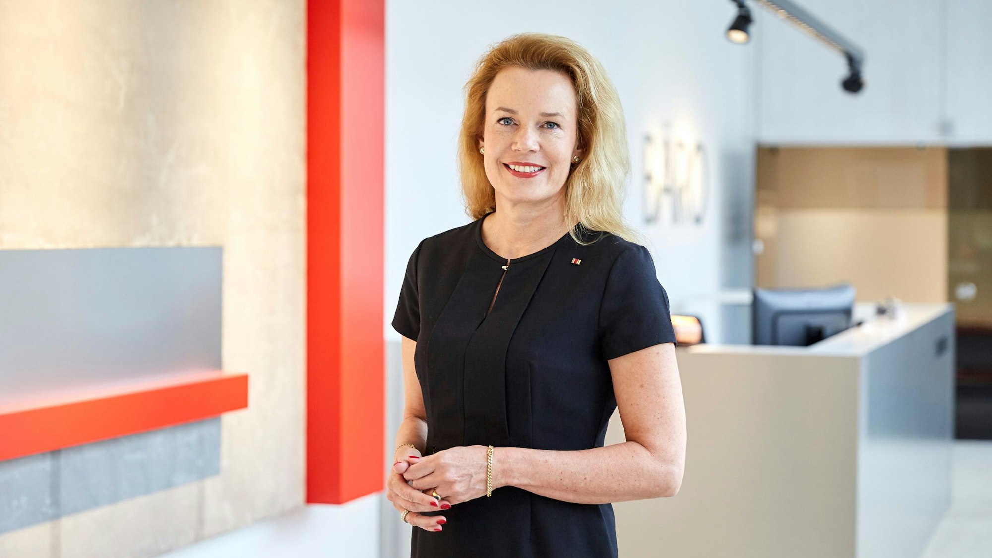 Zeigt sich erleichtert über den Investor bei Bäro: Mitbesitzerin Sandra von Möller.