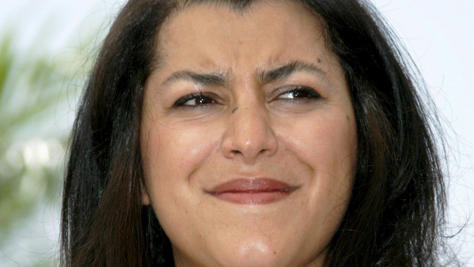 Poträt von Marjane Satrapi.