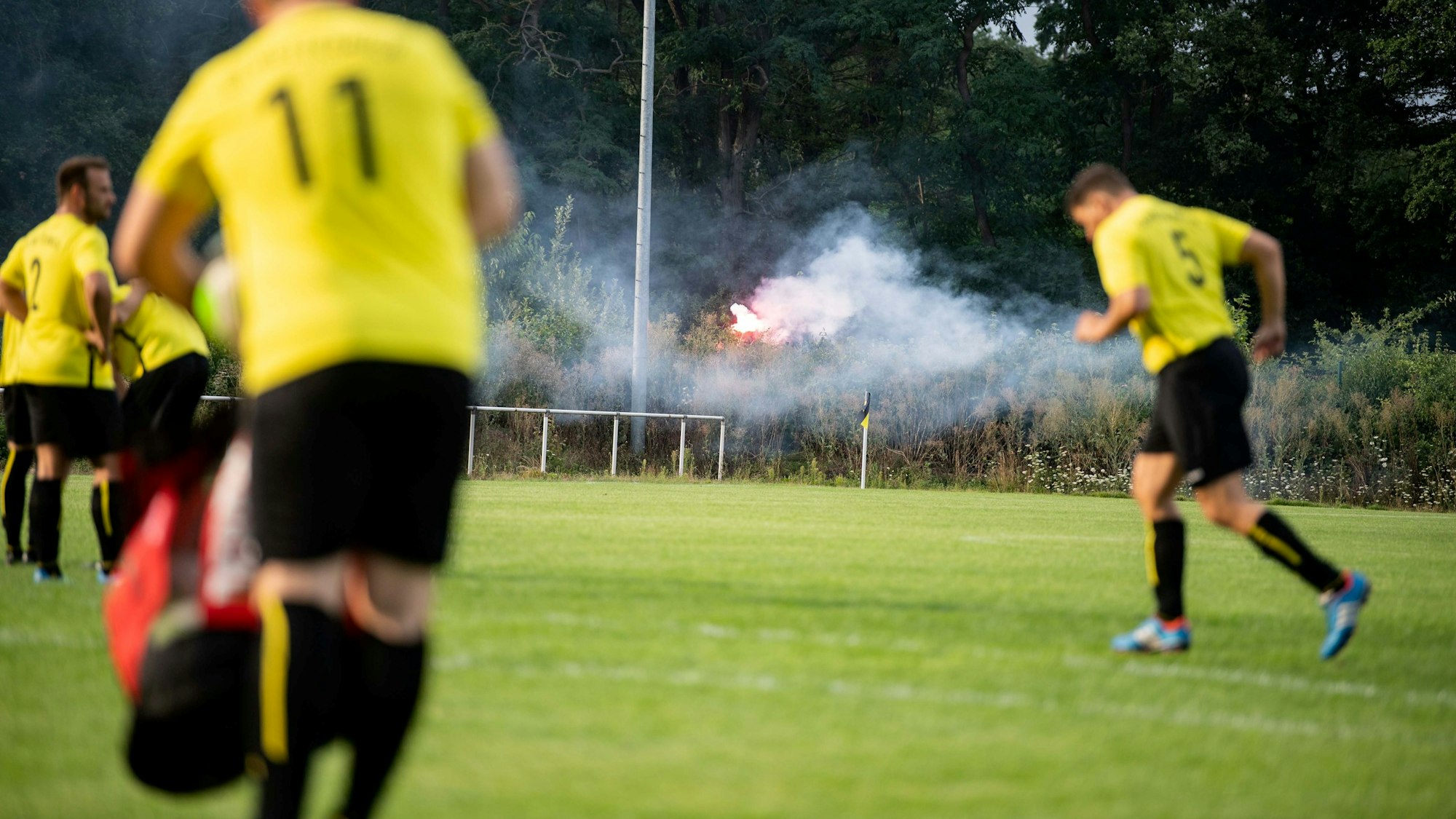 Ein Feuerwerk brannten die Mannschaften der TSV Feytal und des SSC Firmenich bisher nicht ab.