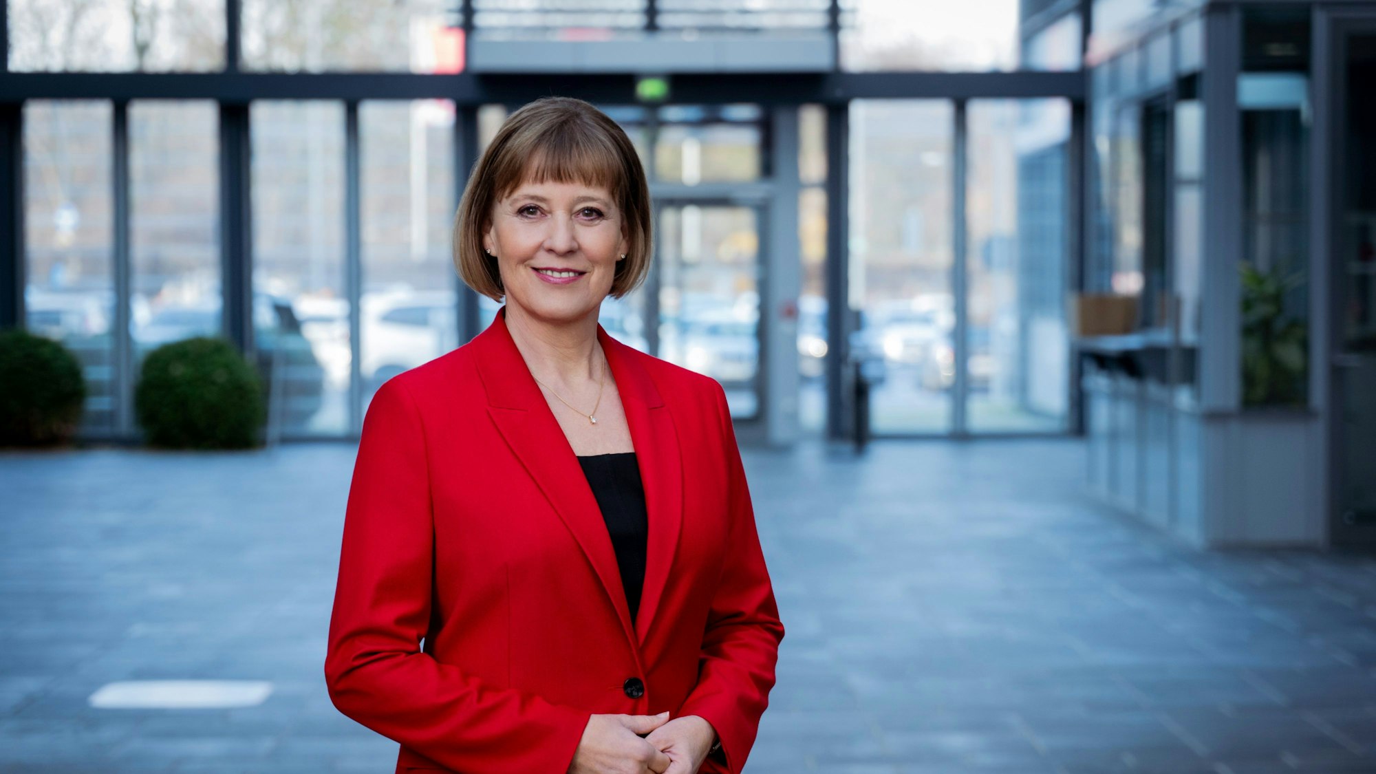 Deutz-Produktionsvorständin Petra Mayer.