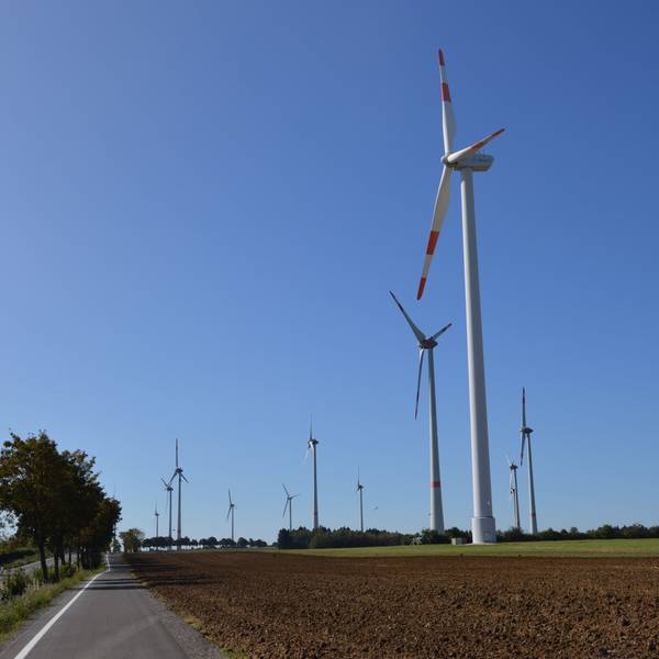 Der Windpark in Schöneseiffen