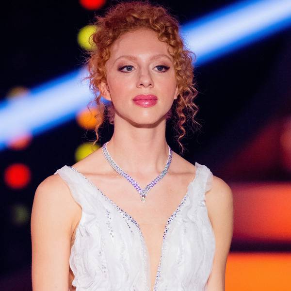 Anna Ermakova, Model, tanzt bei der Kennenlernshow zu Beginn der 16. Staffel der RTL-Tanzshow "Let's Dance" im Coloneum.