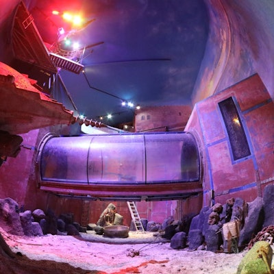 Das ehemalige Ozeanbecken im Sealife.