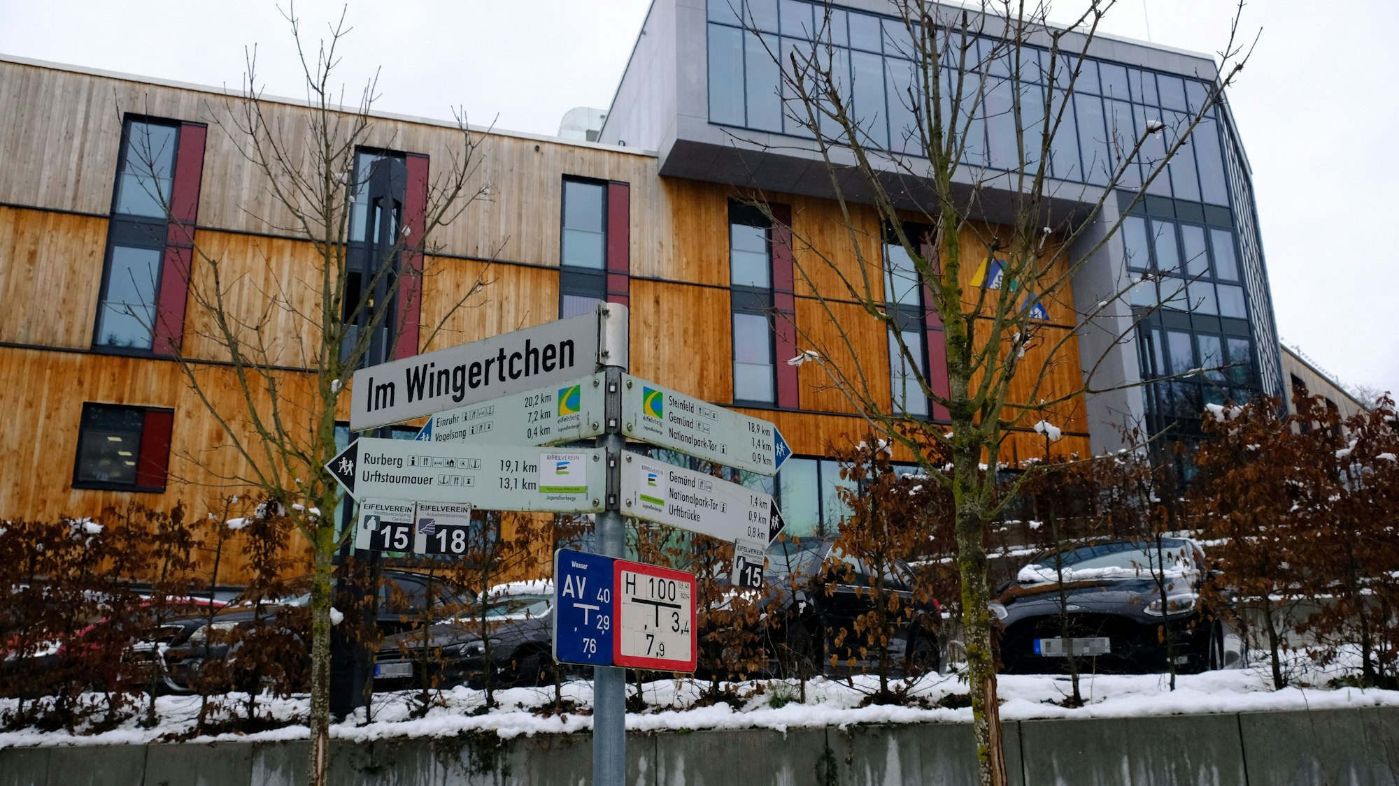 Die Jugendherberge in Gemünd in der Eifel.