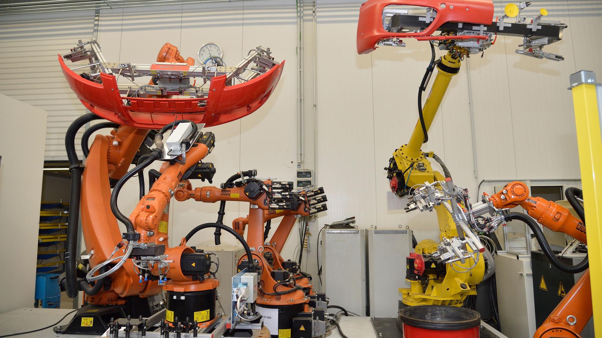 Greifarmsystem von AGS-Automation.