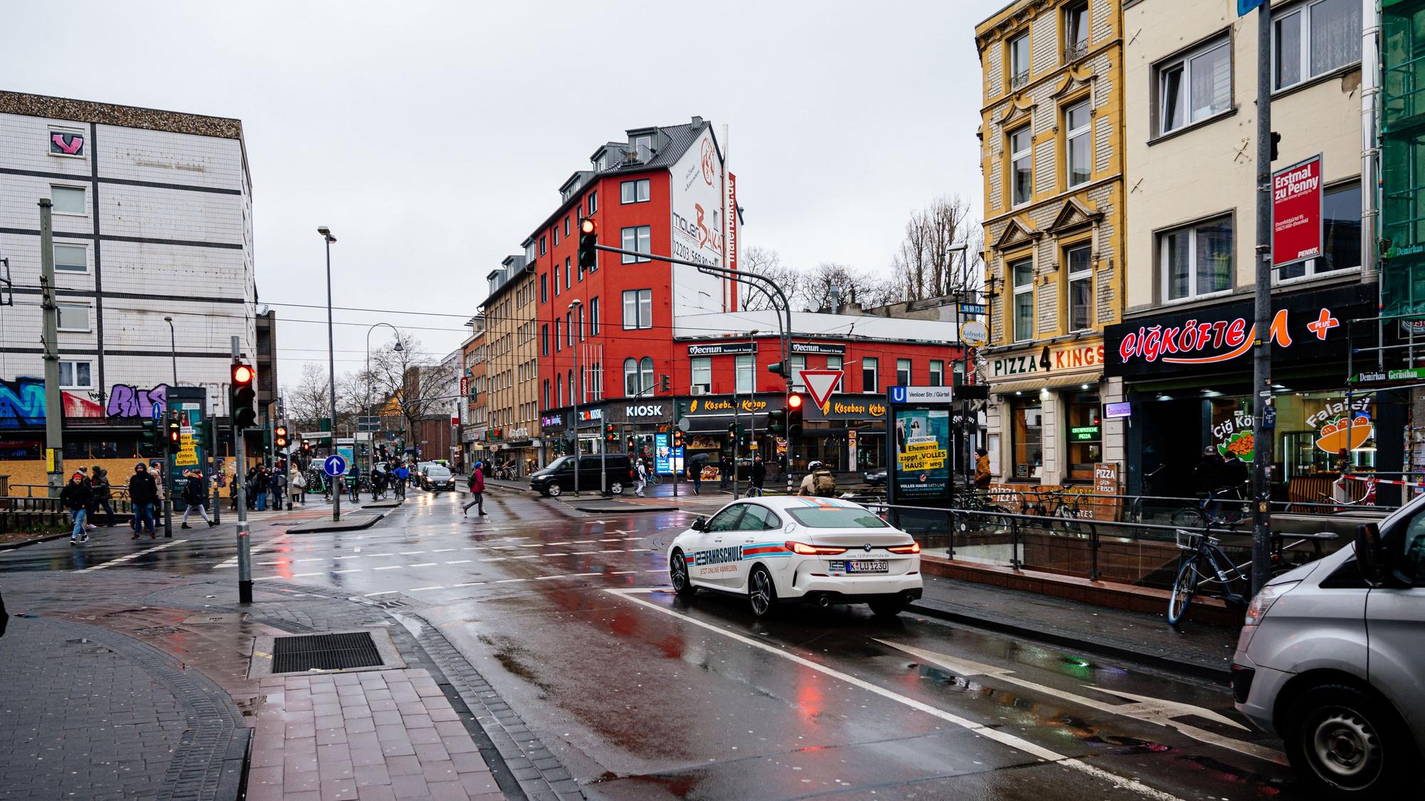 Kreuzung Venloer Ehrenfeldguertel.