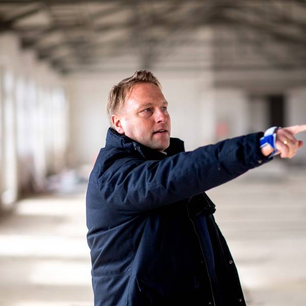 Der Eigentümer der Alten Tuchfabrik, Martin Schommer