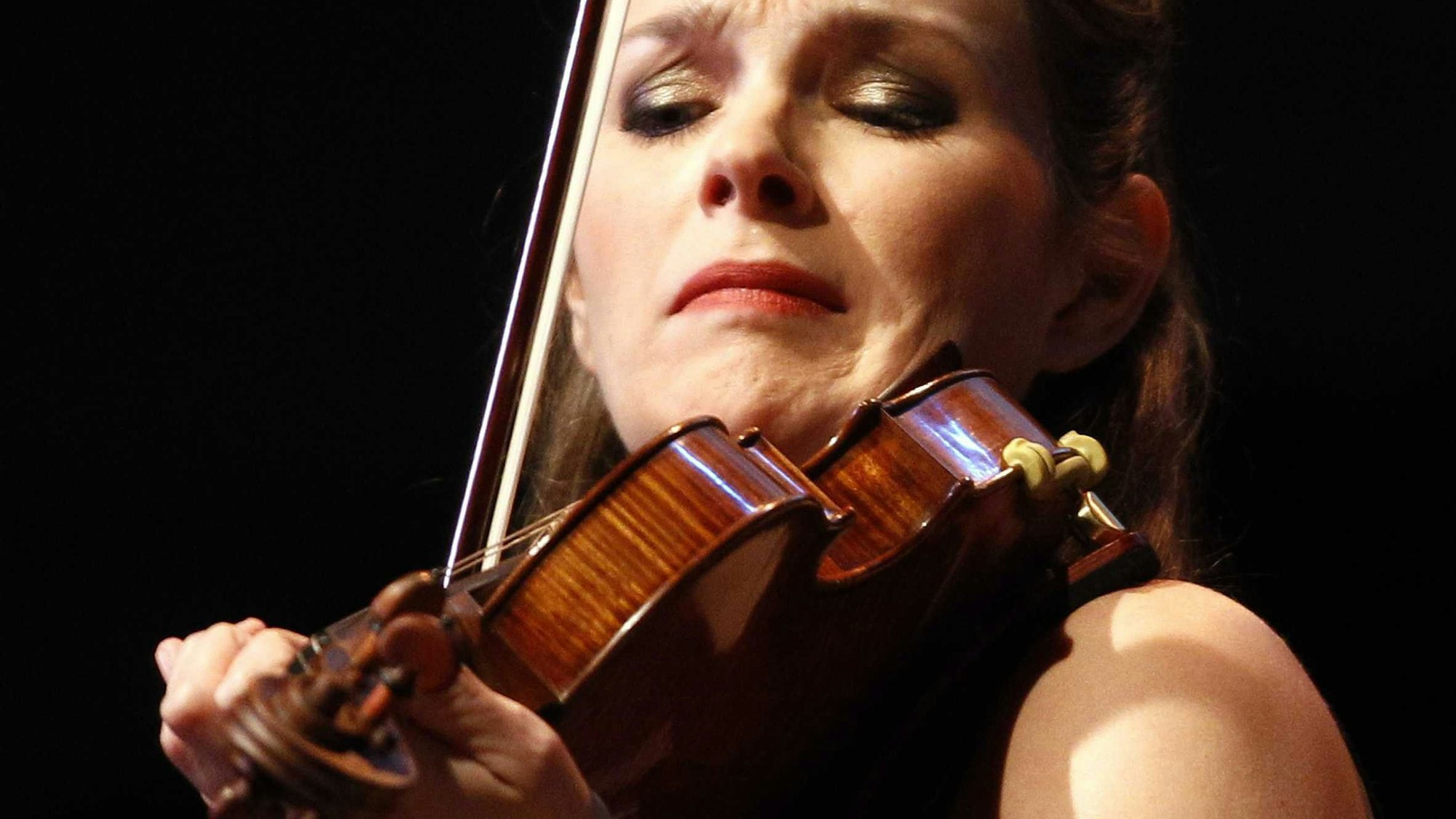 Violinistin Janine Jansen in der Philharmonie.