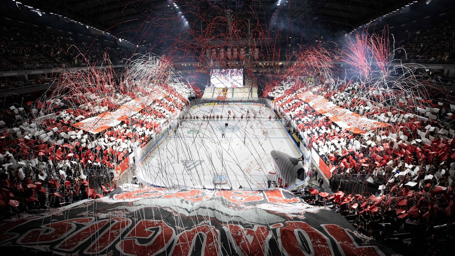 PENNY DEL Kölner Haie - Düsseldorfer EG Köln, 16.12.2022 Choreo PENNY DEL Kölner Haie - Düsseldorfer EG am 16.12.2022 in der Lanxess Arena in Köln Deutschland. *** PENNY DEL Kölner Haie Düsseldorfer EG Cologne, 16 12 2022 Choreo PENNY DEL Kölner Haie Düsseldorfer EG on 16 12 2022 at Lanxess Arena in Cologne Germany. Copyright: xBEAUTIFULxSPORTS/AndreasxDickx