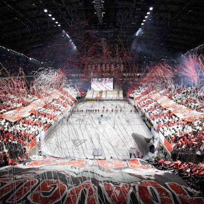 PENNY DEL Kölner Haie - Düsseldorfer EG Köln, 16.12.2022 Choreo PENNY DEL Kölner Haie - Düsseldorfer EG am 16.12.2022 in der Lanxess Arena in Köln Deutschland.