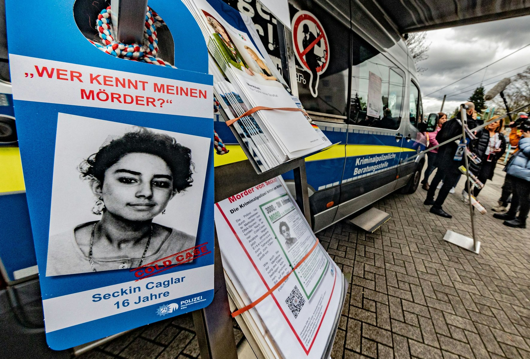 Die Polizei ist zuversichtlich, den Mörder zu fassen.