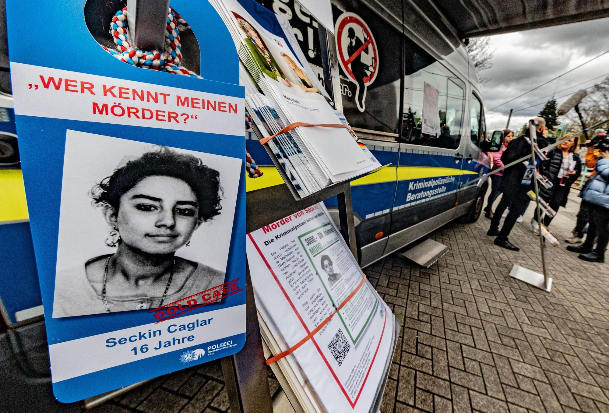 Die Polizei ist zuversichtlich, den Mörder zu fassen.