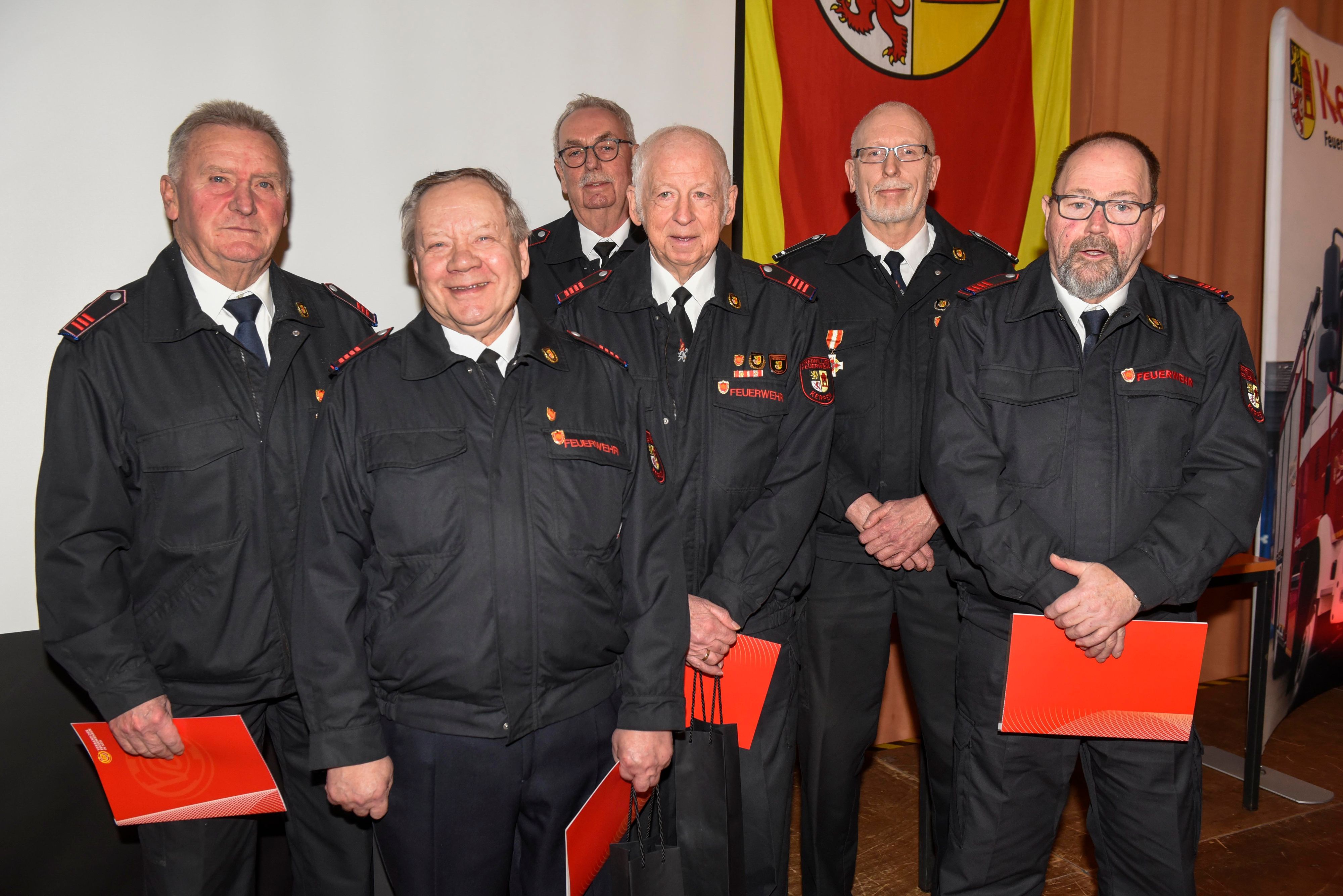Jahreshauptversammlung der Feuerwehr in Rhein-Erft.