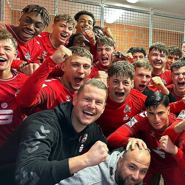 1. FC Köln feiert Einzug in die A-Junioren-Meisterschafts-Endrunde