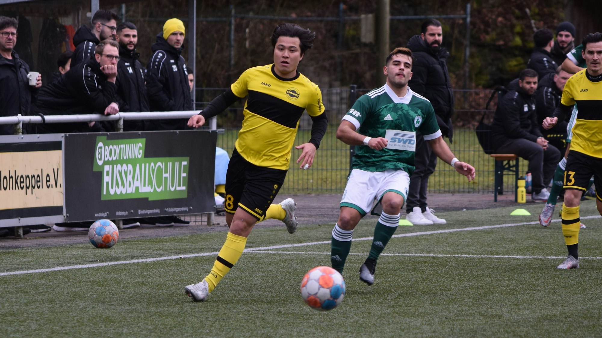 Der Hohkeppler Spieler Hasimoto.