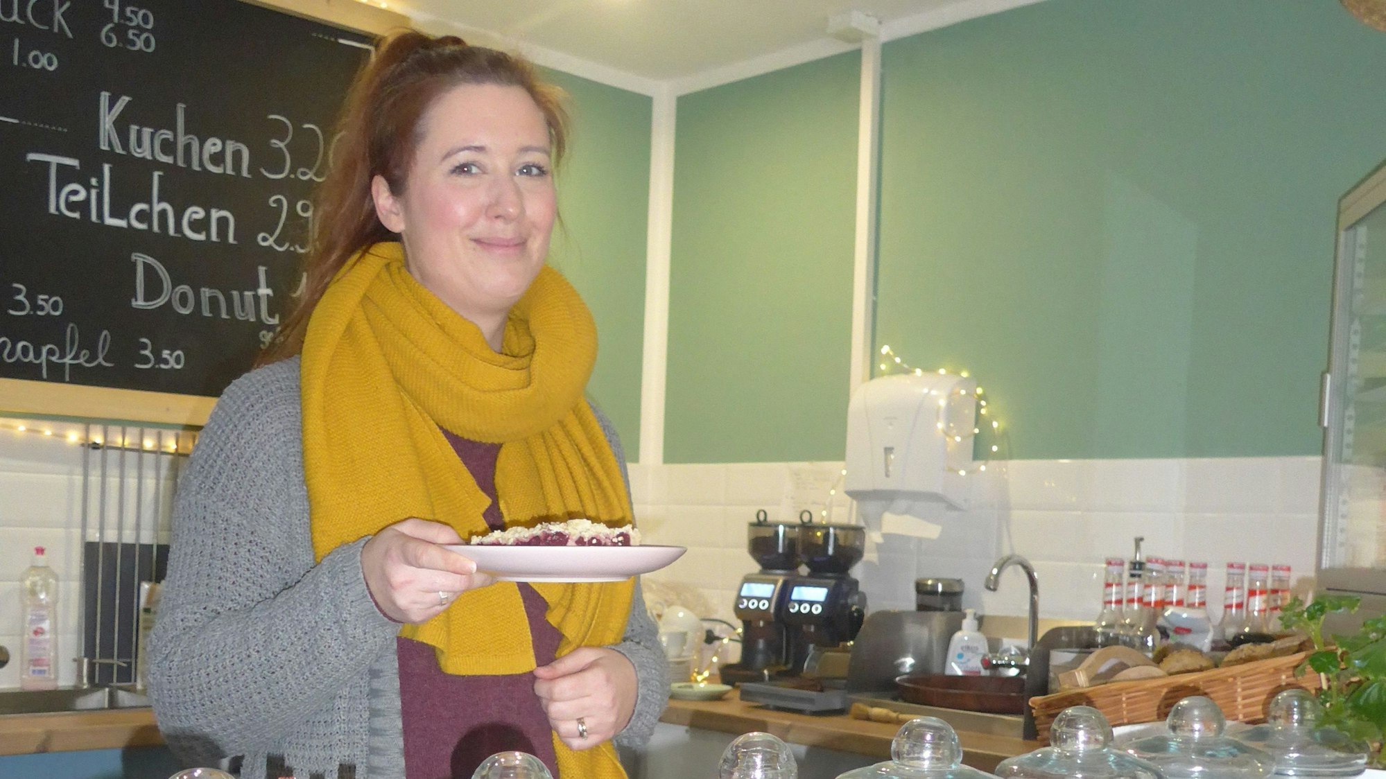 Anja Merten möchte mit ihrem Café Klatsch in Swisttal-Odendorf ein Signal gegen die Einsamkeit senden.