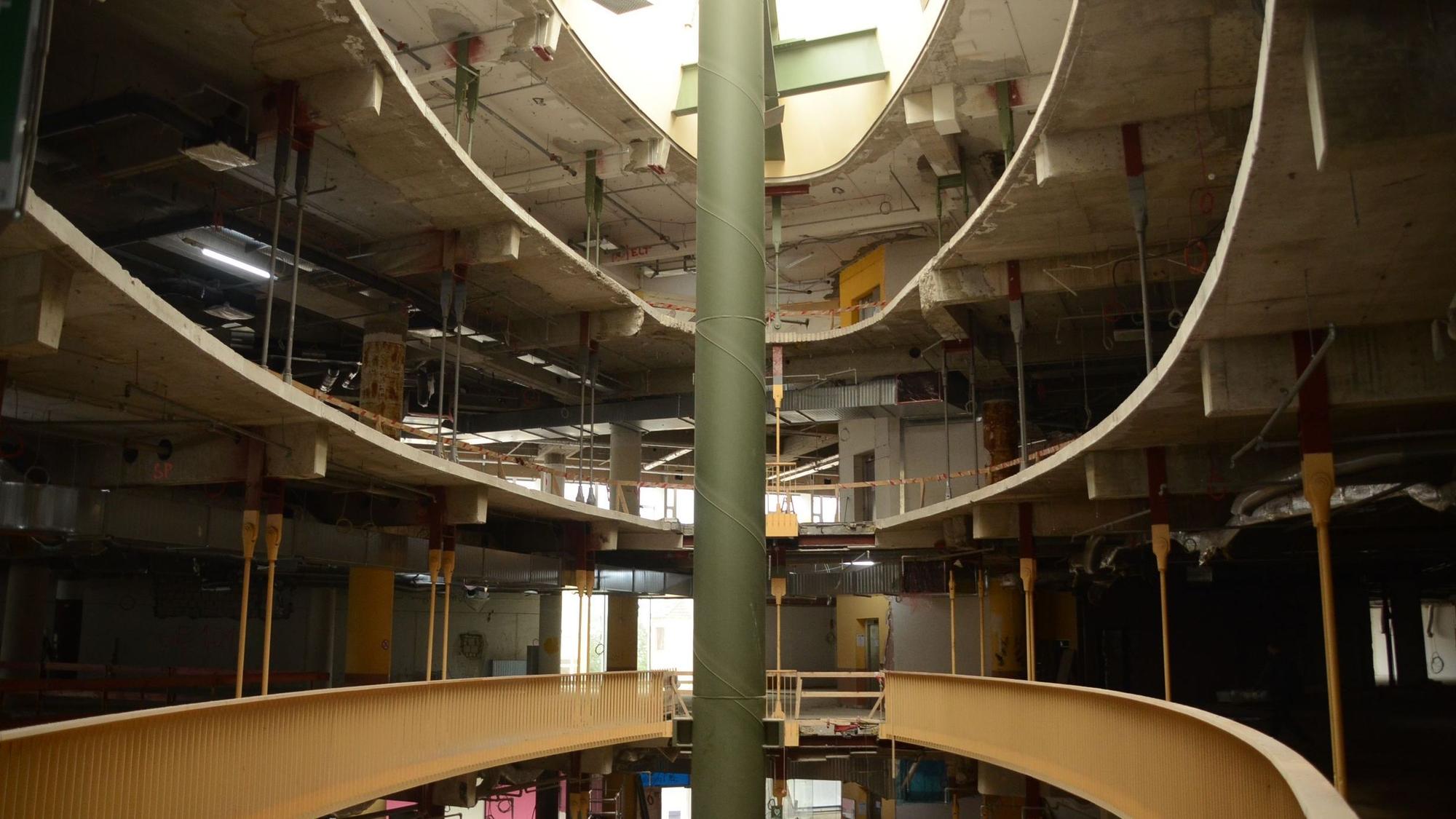 Das ehemalige Forum an der Kölner Straße.