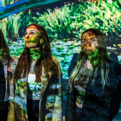 Monet Rebell und Genie Multi-Media-Ausstellung im Visiodrom, Wuppertal