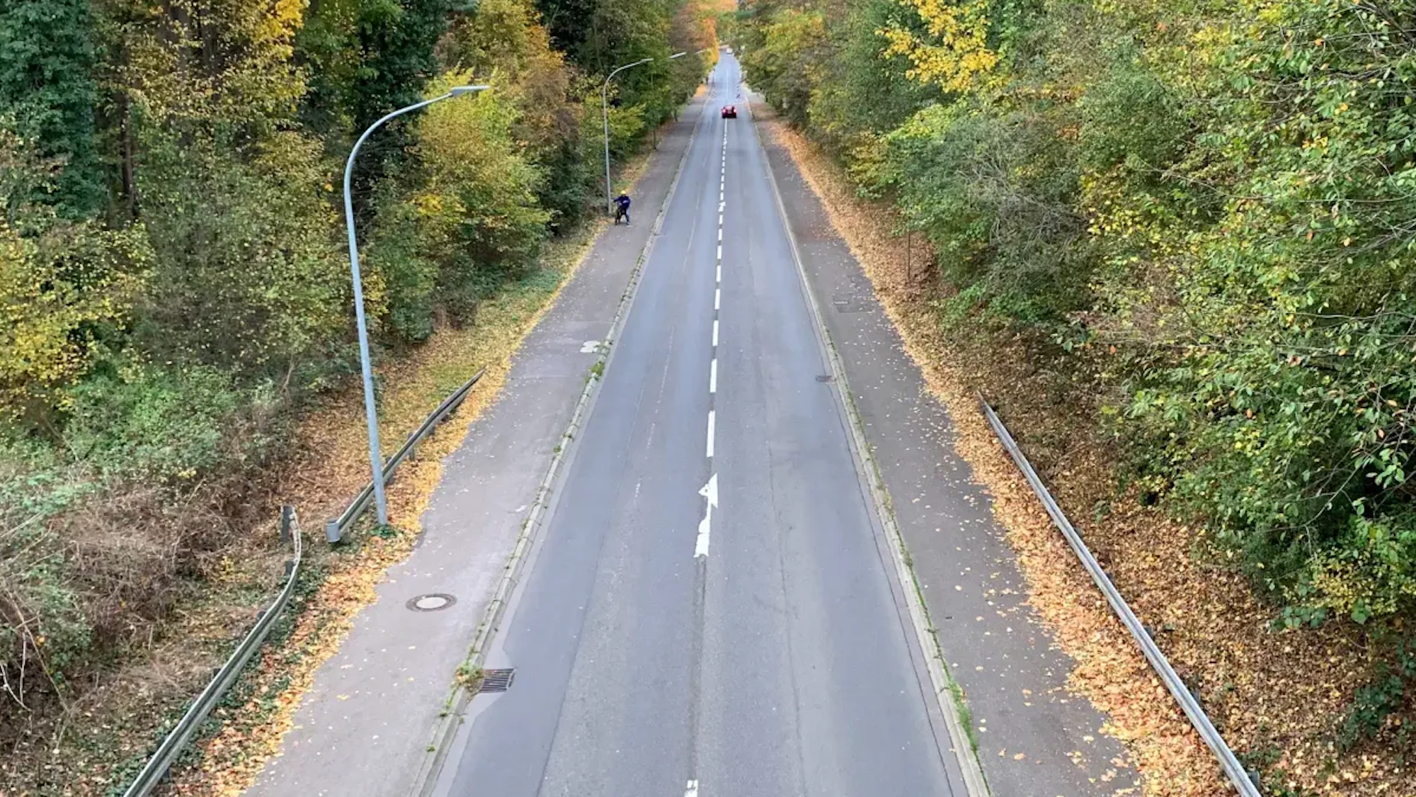 Die Abfahrt der „Rampe Berrenrath“.