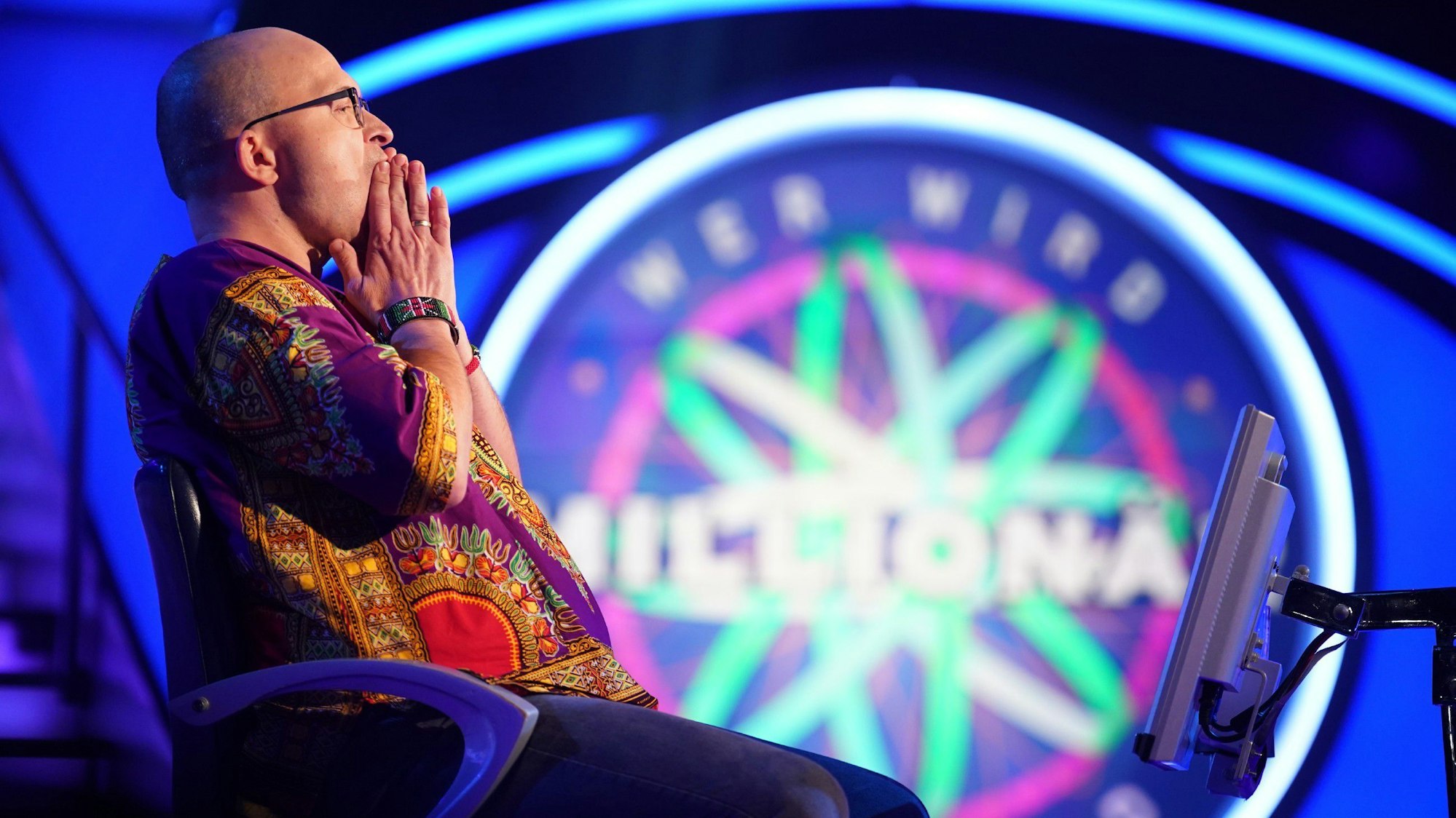 Nico Zion aus Fuldabrück
im Kölner TV-Studio.