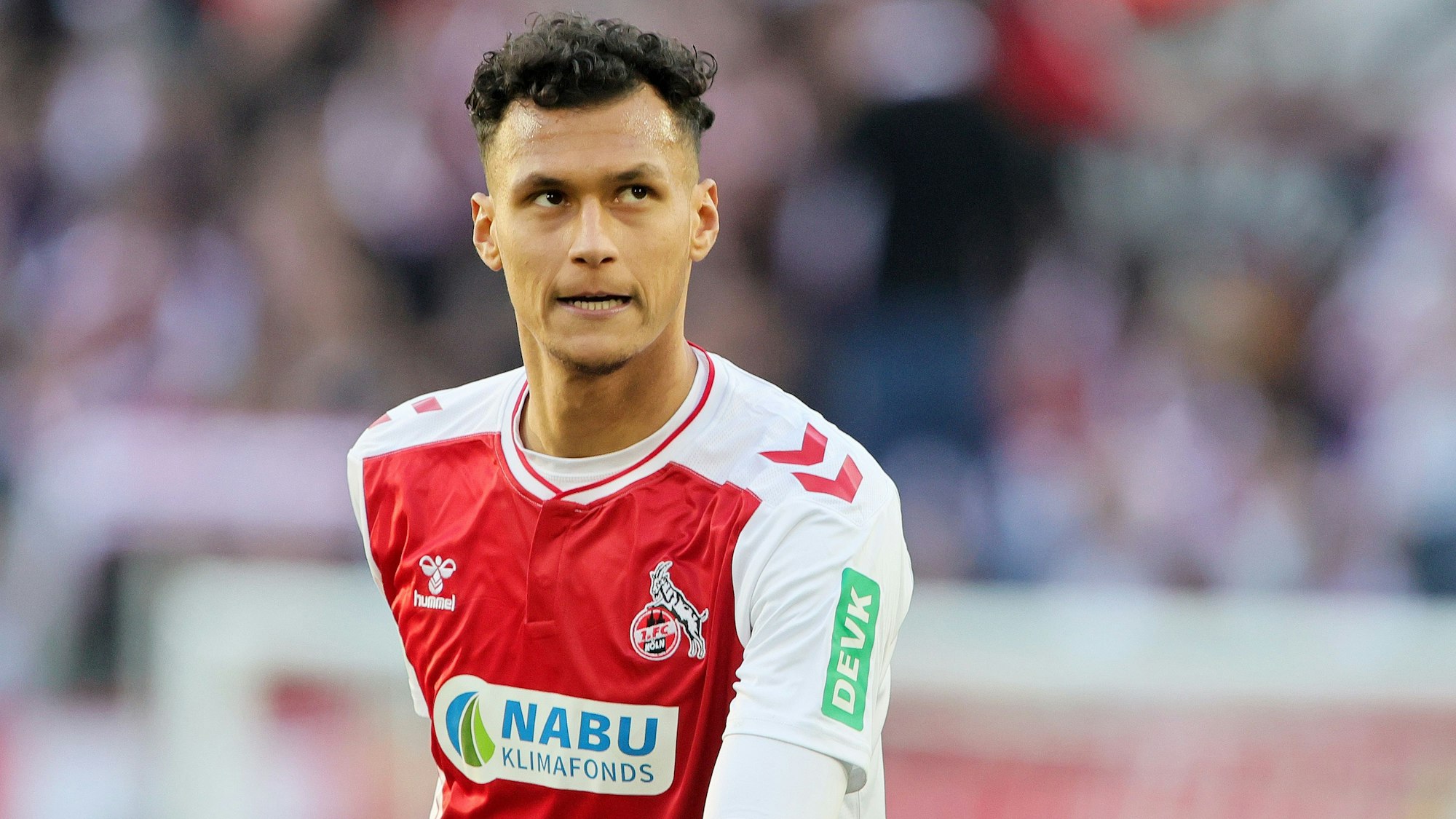 Davie Selke sieht in die Ferne