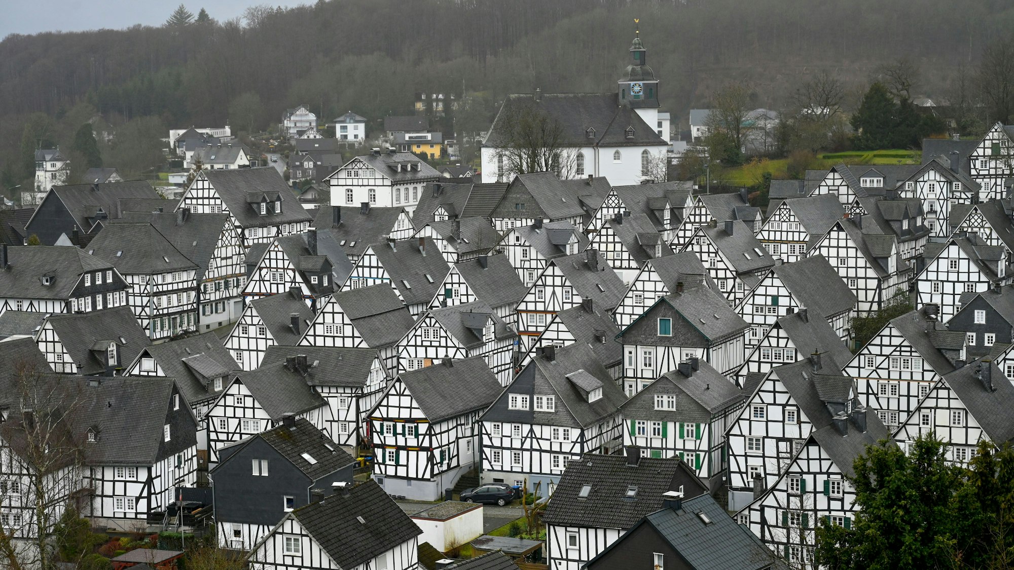 Fachwerkhäuser in Freudenberg