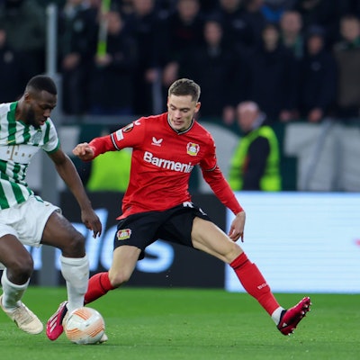 Ferencvarosi TC v Bayer 04 Leverkusen: Round of 16 Leg Two - UEFA Europa League Florian Wirtz during the UEFA Europa League round of 16 leg two match between Ferencvarosi TC and Bayer 04 Leverkusen at Puskas Arena on March 16, 2023 in Budapest, Hungary. Budapest Hungary PUBLICATIONxNOTxINxFRA Copyright: xHorvathxTamasx originalFilename:tamas-notitle230317_npolD.jpg