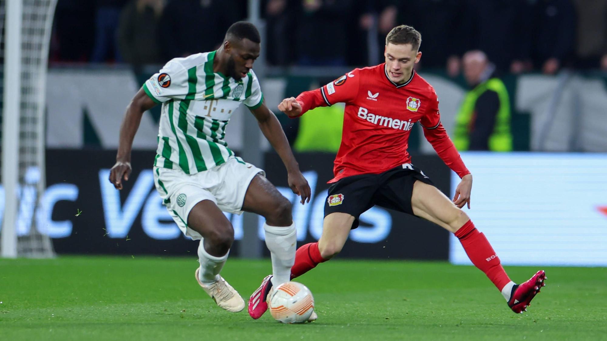 Ferencvarosi TC v Bayer 04 Leverkusen: Round of 16 Leg Two - UEFA Europa League Florian Wirtz during the UEFA Europa League round of 16 leg two match between Ferencvarosi TC and Bayer 04 Leverkusen at Puskas Arena on March 16, 2023 in Budapest, Hungary. Budapest Hungary PUBLICATIONxNOTxINxFRA Copyright: xHorvathxTamasx originalFilename:tamas-notitle230317_npolD.jpg