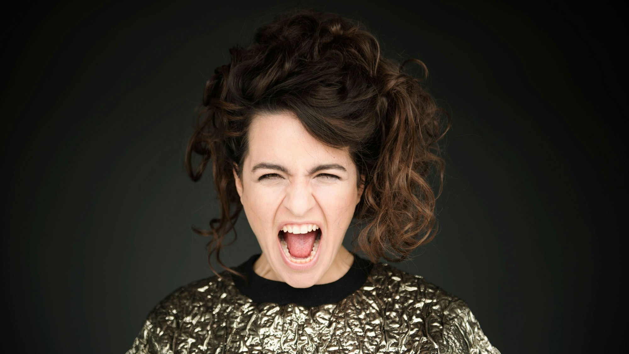 Die Sopranistin Sarah Aristidou singt Ligeti in der Kölner Philharmonie.