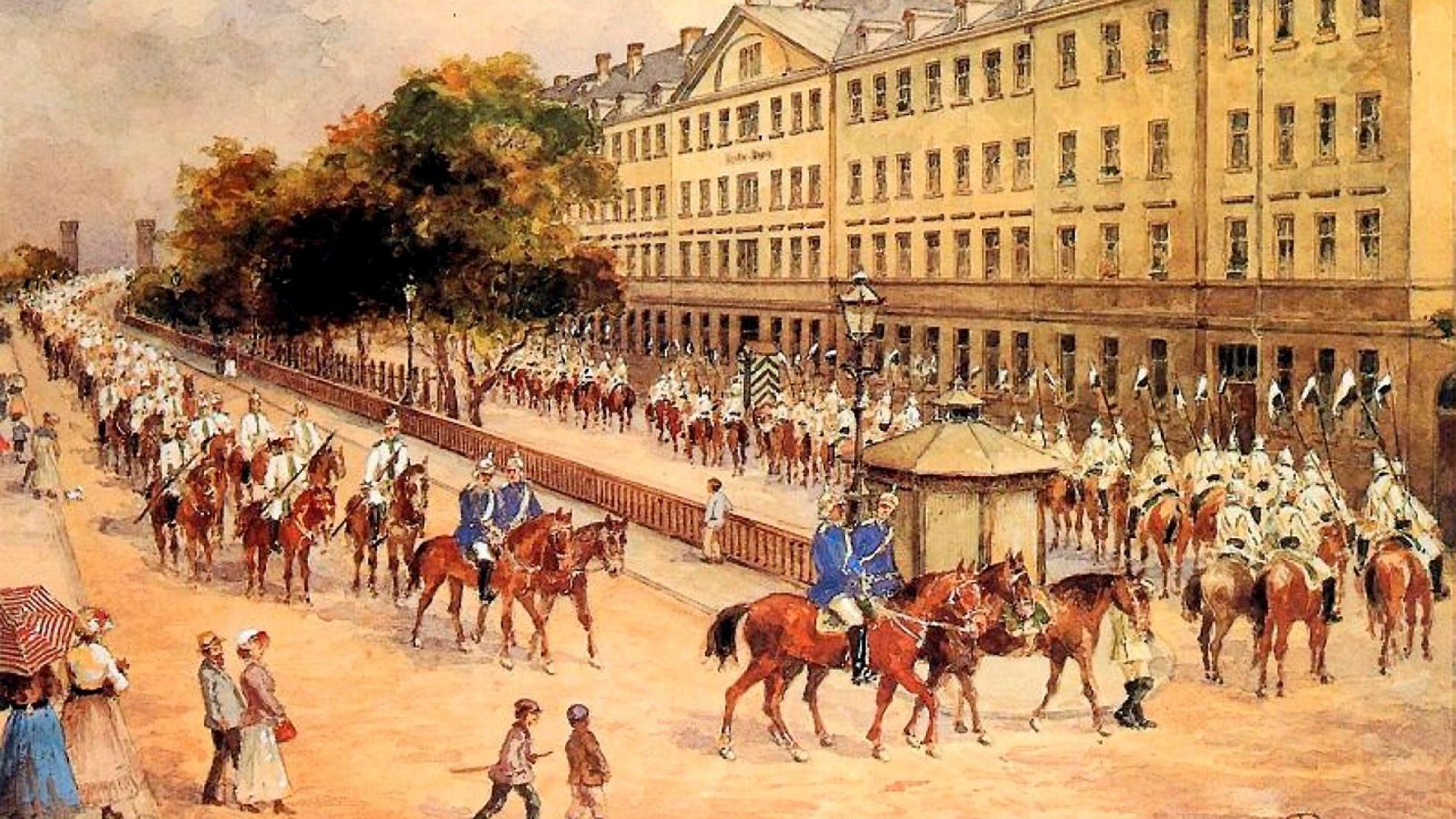 Die Deutzer Kürassiere in Köln