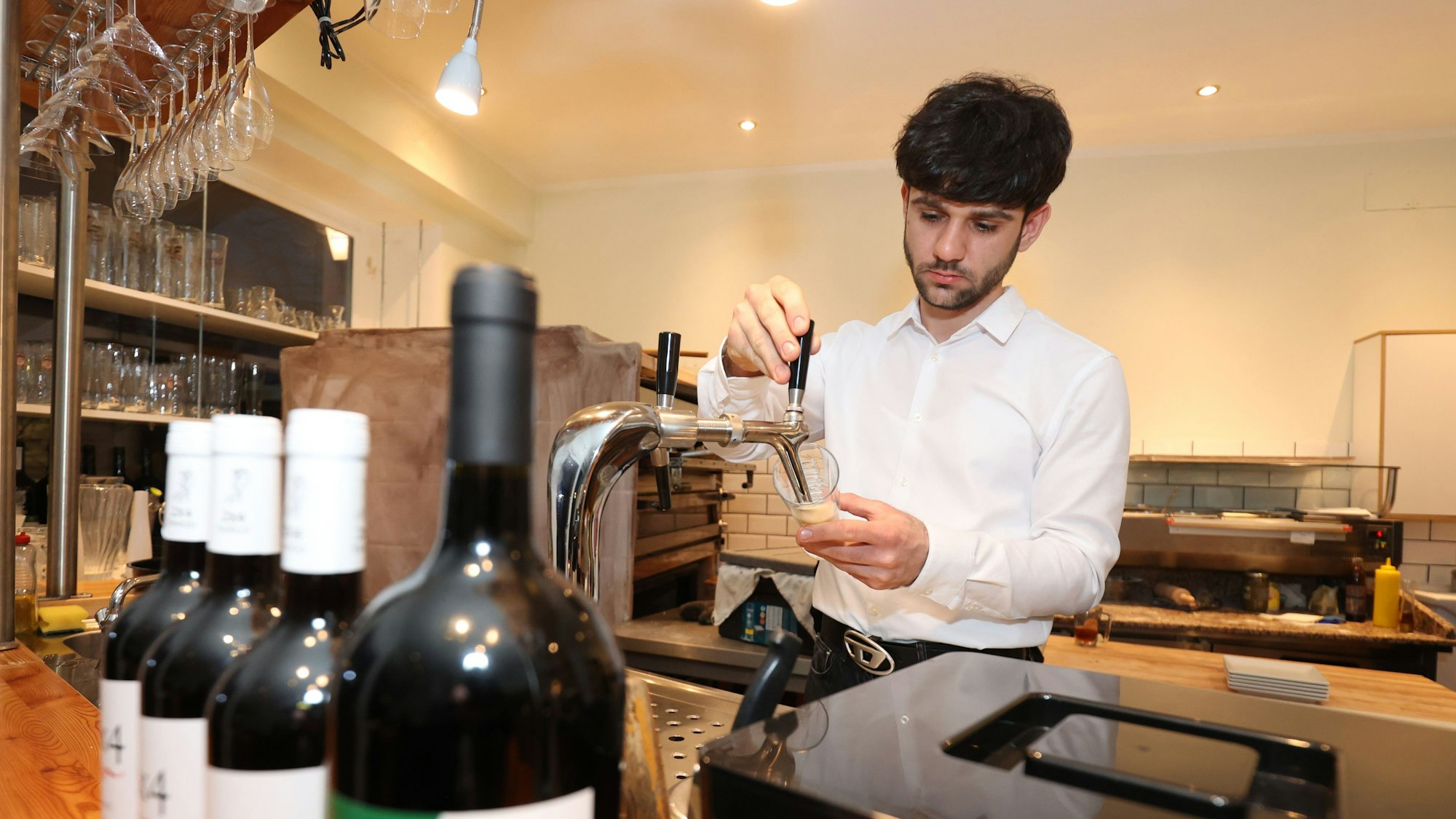 Im Restaurant Piano in Bonn Bad Godesberg. Foto Copyright: Petra Reuter