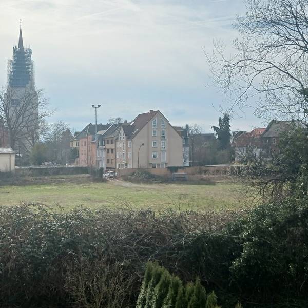 Der alte Sportplatz des Siegburger SV 04.