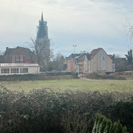 Der alte Sportplatz des Siegburger SV 04.