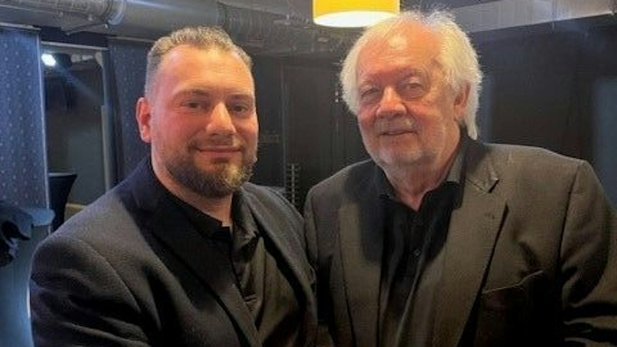 Freuen sich auf die Fusion der beiden Vereine: Erdogan Uzunal und Alfons Domma.