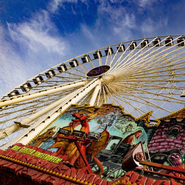 Symbol der Deutzer Kirmes: Das Riesenrad ist weithin zu sehen – und macht Lust auf einen Kirmesbesuch.