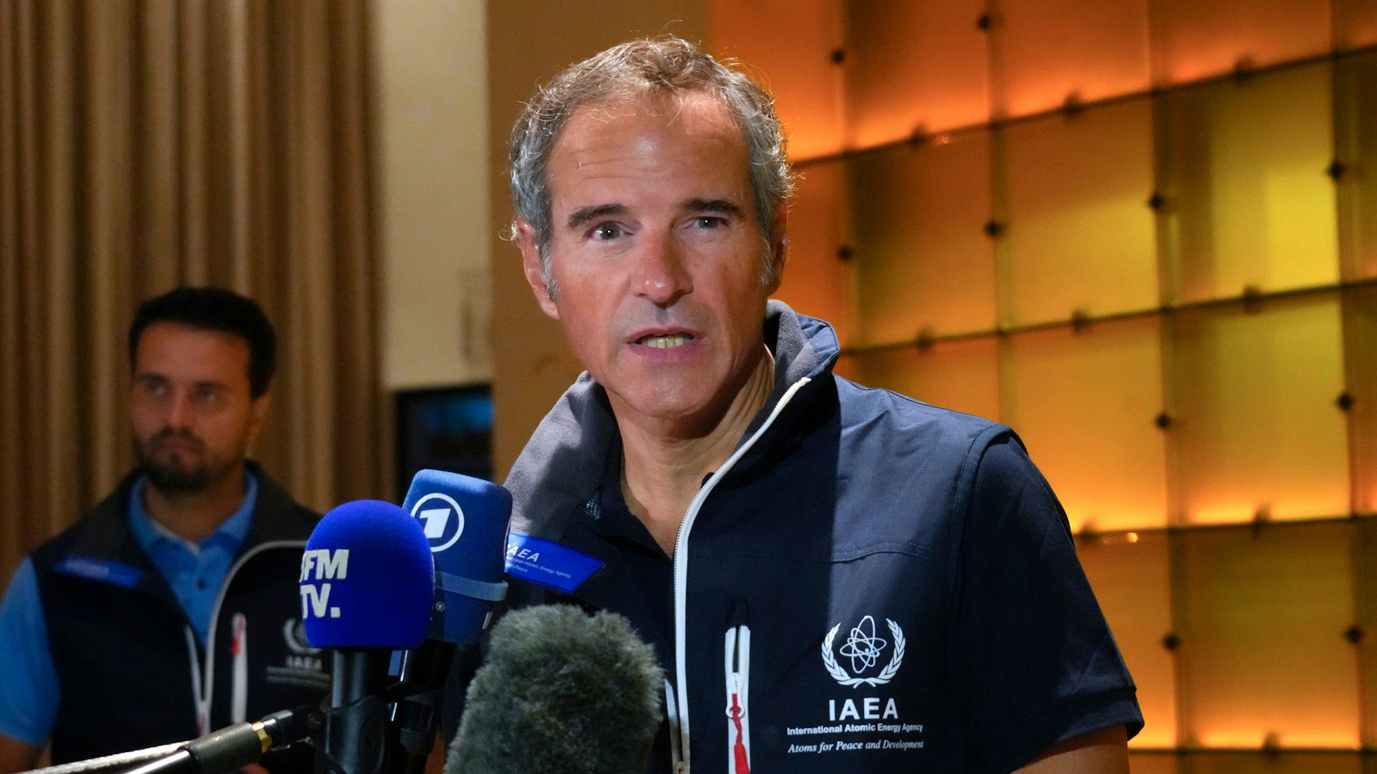 Rafael Mariano Grossi, Generaldirektor der Internationale Atomenergie-Organisation ist besorgt. (Archivbild)