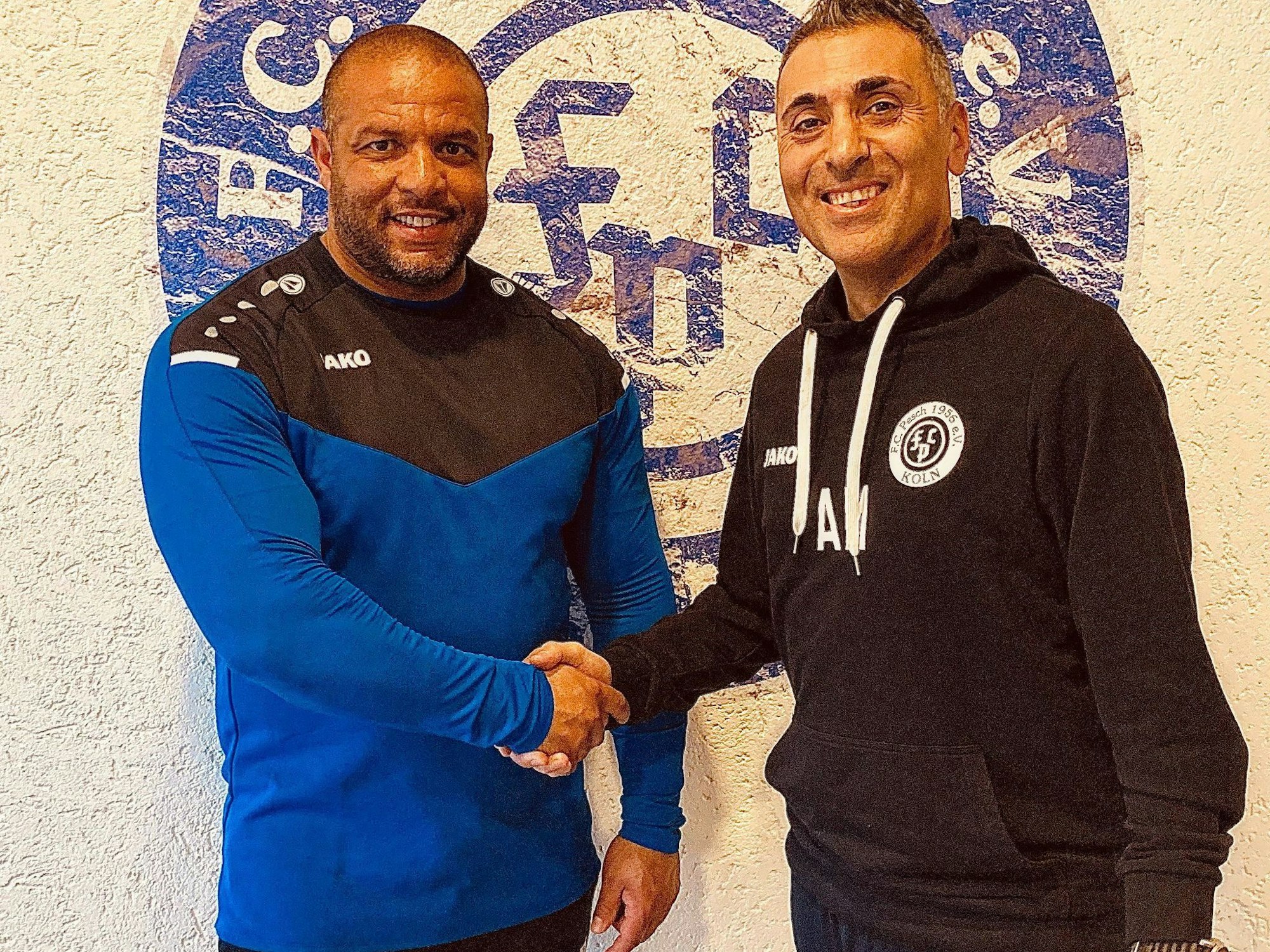 Trainer Ali Meybod in Pesch